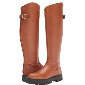 EUC Franco Sarto Genuine Leather Balin Boots, Size 9